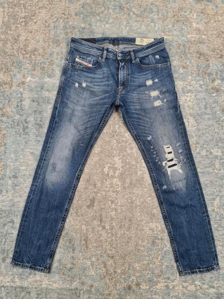 DIESEL THOMMER W30 L30 Slim Skinny STRETCH Bronno3030 Blauw, Kleding | Heren, Spijkerbroeken en Jeans, Zo goed als nieuw, W32 (confectie 46) of kleiner