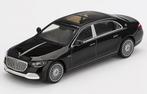 Jsn Mini GT 1:64 Mercedes Benz Maybach S 680 Black, LHD, Auto, =, Ophalen of Verzenden, Mini GT