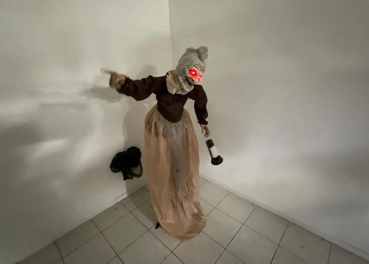 Halloween Animatronics (set van 3 stuks), Hobby en Vrije tijd, Feestartikelen, Gebruikt, Feestartikel, Halloween of Griezel, Ophalen