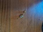 Gouden navel piercing 2.3 gram, Nieuw, Ophalen of Verzenden, Met edelsteen, Goud