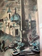 Jeroen Hermkens, Litho  Rome 1991, Antiek en Kunst, Kunst | Litho's en Zeefdrukken, Ophalen of Verzenden
