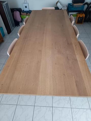 Ethnicraft tafel oak 2.50 x 90 CM beschikbaar voor biedingen
