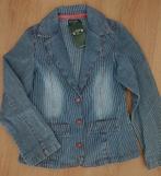 Blauw/wit denim blazer maat 146/152 *NIEUW* (0579) a, Kinderen en Baby's, Kinderkleding | Maat 146, Meisje, Trui of Vest, Canada House