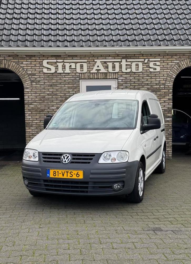 Volkswagen Caddy 1.9 TDI Maxi Bj 2008 twee schuifdeuren, Auto's, Bestelauto's, Particulier, Te koop, ABS, Boordcomputer, Schuifdeur