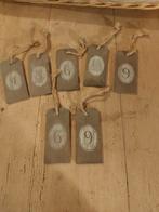 7 stuks houten ( hotel )sleutel hangers, Ophalen of Verzenden, Zo goed als nieuw