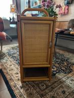 Vintage rotan kastje, Huis en Inrichting, Ophalen, Zo goed als nieuw