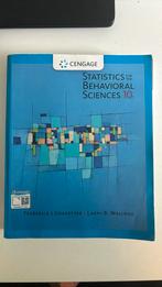 Statistics for the behavioral sciences 10e druk, Boeken, Ophalen of Verzenden, Zo goed als nieuw, Overige niveaus