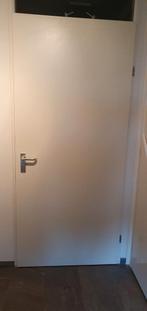 1x wc deur en nog een gewone opdek deur. 95 bij 211, Doe-het-zelf en Verbouw, Deuren en Horren, Gebruikt, Ophalen