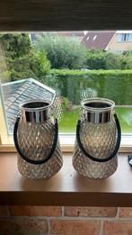 Zilveren decoratie vazen met zwart handvat|TEAB, Ophalen, Zwart, Nieuw, Kandelaar