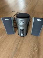 Mooie set Trust speakers 3-delig (!) uitstekende conditie, Ophalen of Verzenden, Zo goed als nieuw, Trust