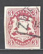 Duitsland Bayern 15 gebruikt 1867 ; Meer OUD Beieren 15% CW, Postzegels en Munten, Postzegels | Europa | Duitsland, Ophalen of Verzenden