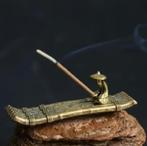 Massief messing  Wierookbrander + cadeauverpakking, Antiek en Kunst, Ophalen