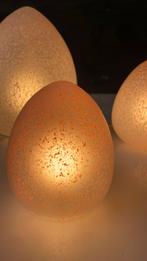 Vintage WLP Egg Lampen Set - Jaren 70/80, Ophalen, Zo goed als nieuw, Glas, Minder dan 100 cm