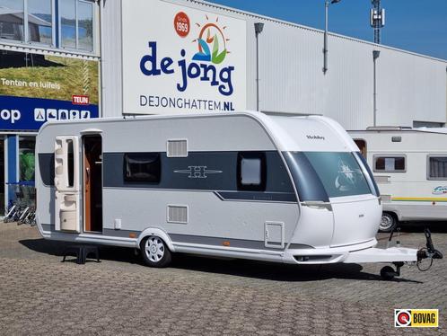 Hobby Excellent 540 KMFE Stapelbed, Caravans en Kamperen, Caravans, tot en met 5, 1250 - 1500 kg, Treinzit, Hobby, Dwars-stapelbed