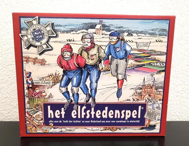 Het Elfstedenspel, Hobby en Vrije tijd, Gezelschapsspellen | Bordspellen, Nieuw, Ophalen of Verzenden