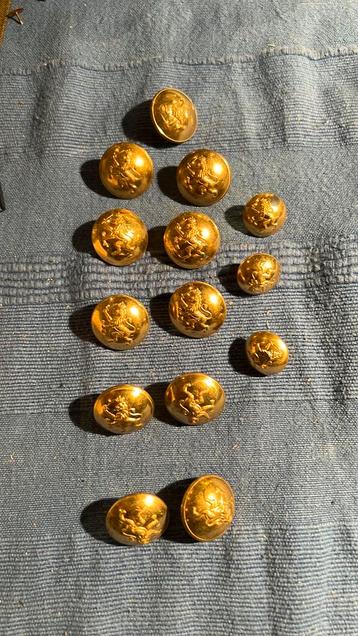 Nederlands knopen en riem met gesp khaki mêle uniform jas beschikbaar voor biedingen