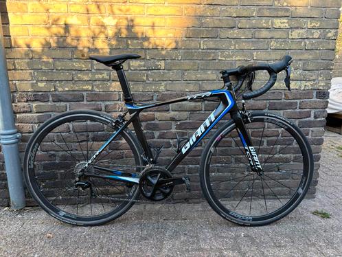 Giant TCR Compact Road maat M, Fietsen en Brommers, Fietsen | Racefietsen, Gebruikt, Heren, Giant, Meer dan 20 versnellingen, Carbon
