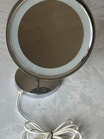 Make up spiegel met verlichting, Ophalen, Minder dan 50 cm, Rond, Zo goed als nieuw