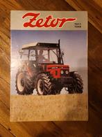 Tractor folder Zetor 7211 7245, Ophalen of Verzenden, Zo goed als nieuw