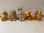 Pure Wool, jaren ‘60, 3 beertjes, konijntje, hondje, Verzamelen, Beren en Cherished Teddies, Ophalen of Verzenden, Gebruikt, Stoffen beer