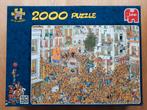 Jan van Haasteren puzzel 2000 stukjes: De inhuldiging, Ophalen of Verzenden, Legpuzzel, Meer dan 1500 stukjes, Zo goed als nieuw