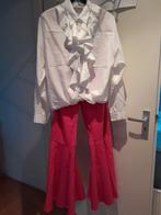 Flairbroek + blouse en, Kleding | Dames, Carnavalskleding en Feestkleding, Ophalen of Verzenden, Zo goed als nieuw, Maat 38/40 (M)