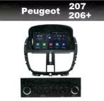 Peugeot 207 206+ navigatie android 10 wifi carplay dab+ usb, Auto diversen, Autoradio's, Ophalen of Verzenden, Nieuw