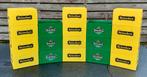 18 Heineken CD Kratjes [12x Geel, 6x Groen], Ophalen of Verzenden, Gebruikt, Overige typen, Heineken