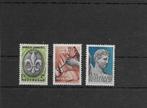 Nederland 1937, NVPH 293 t/m 295, Postfris., Postzegels en Munten, Postzegels | Nederland, Verzenden, T/m 1940, Postfris