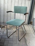 Gispen Ahrend Tubax eettafelstoelen vintage eetkamerstoelen, Huis en Inrichting, Stoelen, Ophalen, Metaal, Gebruikt, Overige kleuren