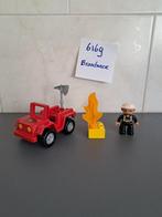 6169	Brandweer quad duplo, Kinderen en Baby's, Speelgoed | Duplo en Lego, Complete set, Duplo, Ophalen of Verzenden, Zo goed als nieuw