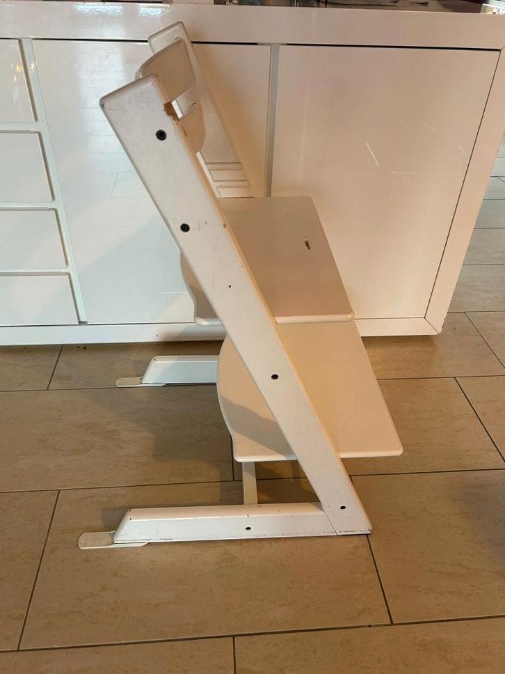 Triptrap stokke 2x, Kinderen en Baby's, Kinderstoelen, Gebruikt, Meegroeistoel, Aanschuifbaar, Ophalen