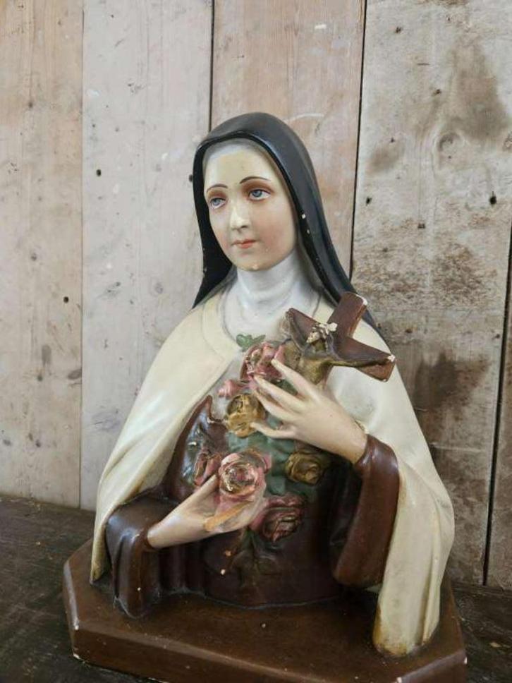 oud theresia beeld ``WOONWINKEL RUSTIEK``, Antiek en Kunst, Curiosa en Brocante, Ophalen of Verzenden