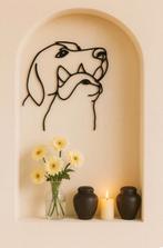 Metalen hond/kat, Huis en Inrichting, Woonaccessoires | Wanddecoraties, Ut, Nieuw, Ophalen of Verzenden, Uno