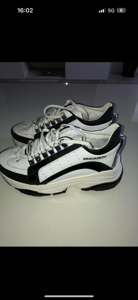 Dsquared2 schoenen maat 42 ZGAN (origineel), Kleding | Heren, Schoenen, Zo goed als nieuw, Zwart, Ophalen of Verzenden