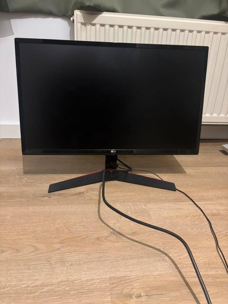 LG 24MP59G 24 inch IPS monitor – Full HD, Computers en Software, Monitoren, Zo goed als nieuw, 61 t/m 100 Hz, HDMI, Gaming, IPS