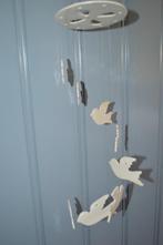 mooie splinter nieuwe vogel windgong voor binnen of buiten, Tuin en Terras, Ophalen of Verzenden, Nieuw