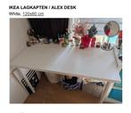IKEA desk LAGKAPTEN / ALEX white, Ophalen, Gebruikt, Bureau