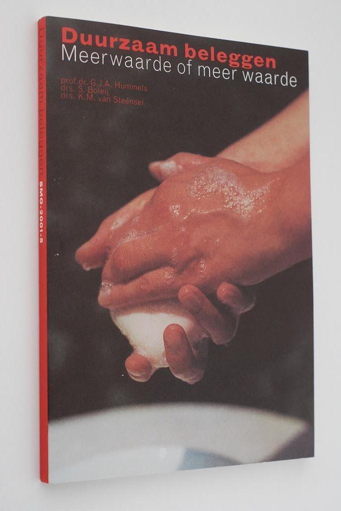 Duurzaam beleggen (2001), Boeken, Economie, Management en Marketing, Zo goed als nieuw, Geld en Beleggen, Verzenden