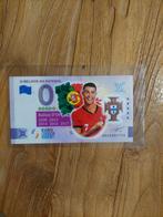 0 euro Biljet Christiano Ronaldo Portugal in kleur UNC, Ophalen of Verzenden, Portugal, 5 euro