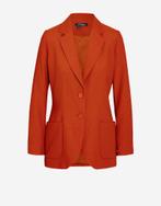 Blazer LaDress Carey Crêpe satin blazer L Rood, Maat 42/44 (L), Nieuw, Ophalen of Verzenden, Jasje