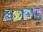 Pokémon V set – Pikachu, Melmetal, Magnezone & Hoopa, Ophalen of Verzenden, Zo goed als nieuw, Meerdere kaarten, Foil