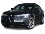 Alfa Romeo Stelvio 2.0 T AWD B-Tech | Pano-Dak | Stoel- & st, Auto's, Alfa Romeo, Euro 6, 4 cilinders, Zwart, Vierwielaandrijving