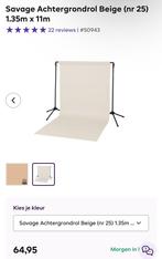 Savage Achtergrondrol Beige (nr 25) 1.35m x 11m, Ophalen, Zo goed als nieuw