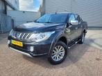 Mitsubishi L200 2.4 DI-D Club Cab Intense 4 WD Automaat, Auto's, Mitsubishi, Gebruikt, 4 cilinders, 181 pk, Zwart