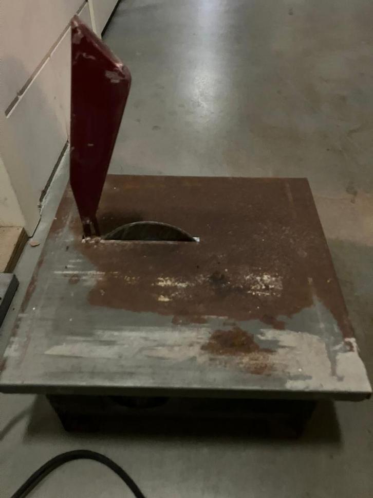 Kinzo Tegelzaag - Gebruikt, Doe-het-zelf en Verbouw, Gereedschap | Zaagmachines, Gebruikt, Cirkelzaag, Minder dan 600 watt, 30 tot 70 mm