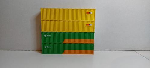 Bam en Strukton 40ft. containers **Nieuw** zie foto's (03), Hobby en Vrije tijd, Modeltreinen | H0, Nieuw, Brug, Tunnel of Gebouw