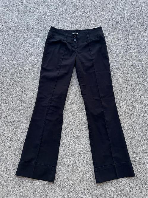 Nette zwarte broek / pantalon, Kleding | Dames, Broeken en Pantalons, Zo goed als nieuw, Maat 38/40 (M), Zwart, Lang, Ophalen of Verzenden