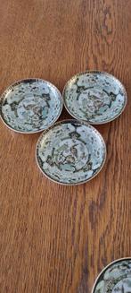 3 x Saji fine china borden-Gesigneerd, Antiek en Kunst, Antiek | Porselein, Ophalen of Verzenden