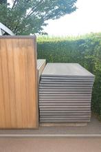 Steenschotten hardhout 1455 x 955 x 40mm– Gebruikt, €34 p.st, Tuin en Terras, Ophalen, Gebruikt, Hout
